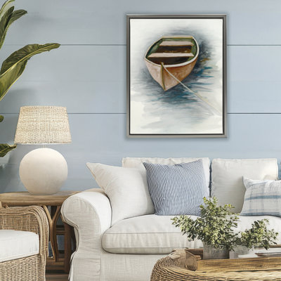 Cadre flottant Sunset Drift Boat, design par Jacob Q