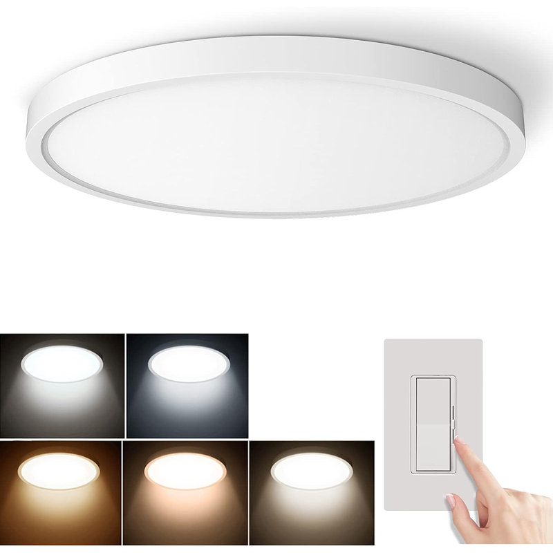 2pcs 15.8IN 24W Kauno Ceiling Light Led Flush Mount