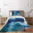 Hypnotic Coastal Polyester Coverlet