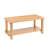 Tocoloma 44"W Solid Wood Coffee Table with 2-Tier Storage-136870544