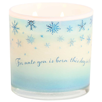 Bougie de soya Flocon de neige Née pour toi