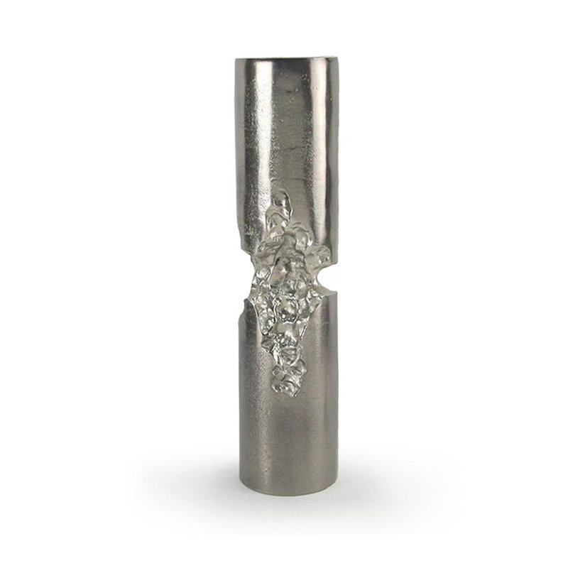 Tabletop, 18.75" H x 4.25" W x 4.25" D, Antique Nickel