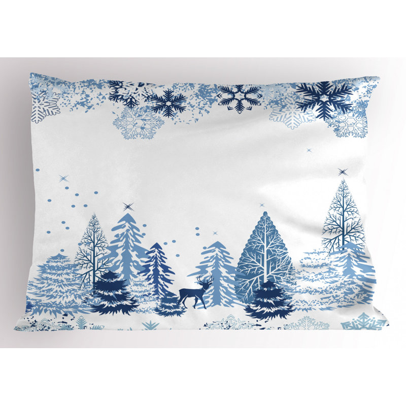 Deer Polyester Sham, Twin