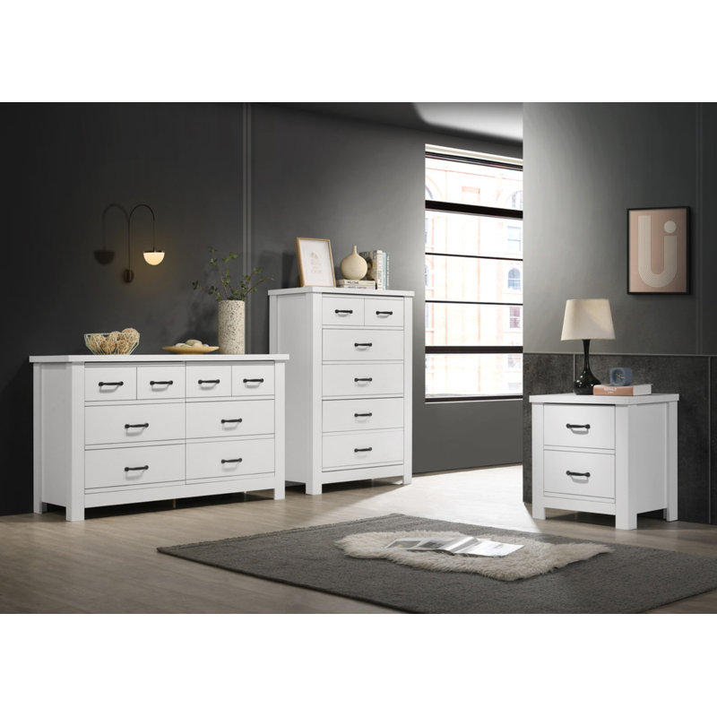 Ensemble de chambre à coucher 3 pièces Cassini
