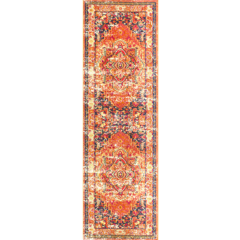 Renshaw Oriental Indoor Rug, Runner 2'6" x 12'