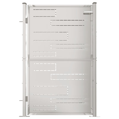 Alicia-Jane Silver Metal Gate