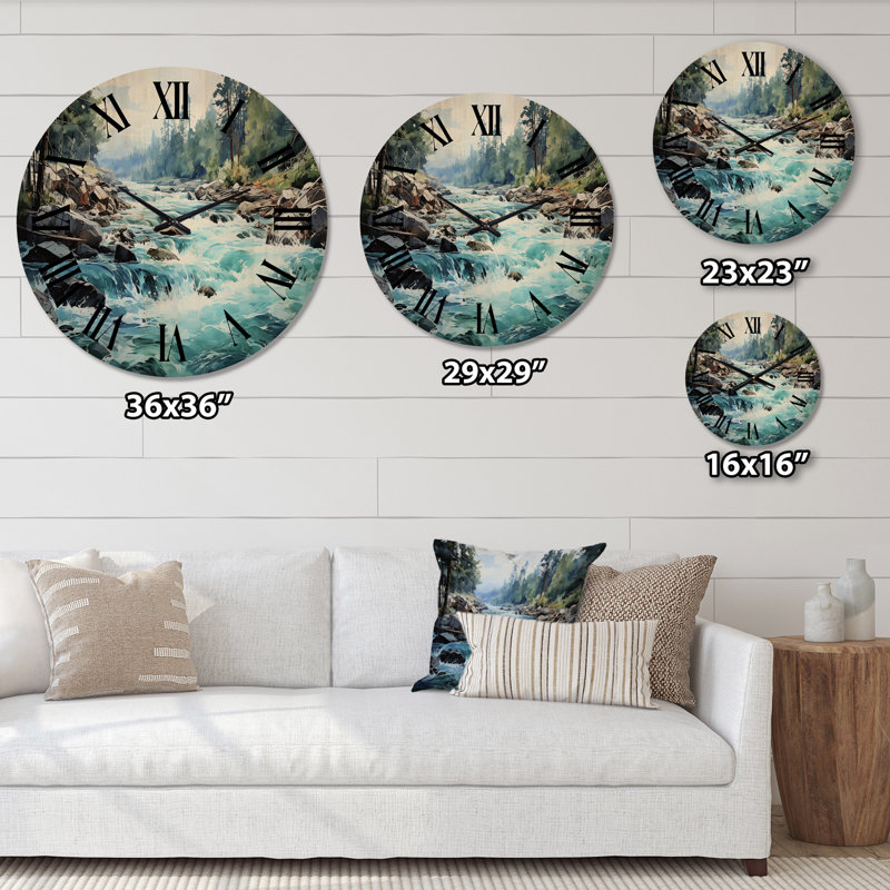 Horloge murale Ude, Moyenne