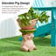 Tabouret de jardin 12,5 "H MGO