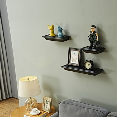 Ensemble de 3 tablettes murales Cantara