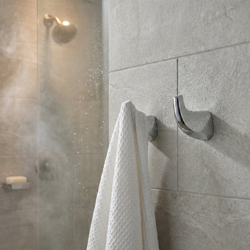 Wall Mounted Towel Hook Bathroom Robe Hook, Polished Chrome