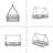 Tent-Shaped Floor Bed,Teepee Bed With Guardrails,Slats-1541284488