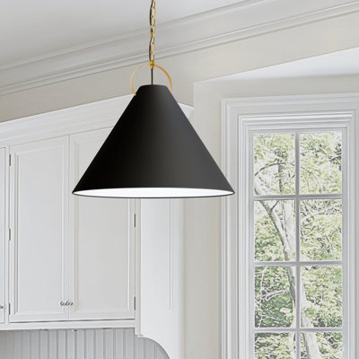 Luminaire suspendu incandescent 1 lumière Princeton