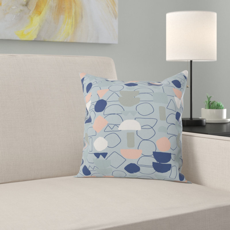 Coussin intérieur / extérieur Mareike Boehmer, 16 po x 16 po