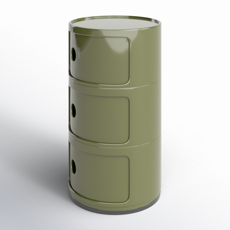 Componibili Storage Drawer, 3, Green