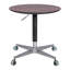 Table d'appoint ronde avec roulettes