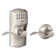 Accent Keypad Lever with Camelot Trim