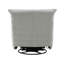 Fauteuil inclinable oscillant en chenille Talmon Oyster-831946027
