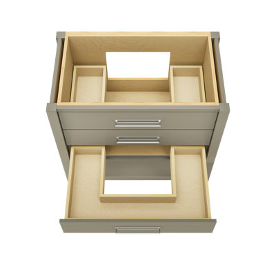 Kiawah Three-Drawer Single Bath Vanity