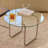 3/8 Inch Thick 35.4 Round Tempered Glass Table Top, Ideal For Various Spaces, Safe Shattering Mechanism Suitable Different Rooms, Edge Design-844435234