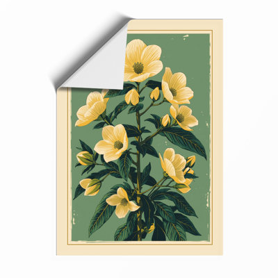 Study In Gold Botanical - Print