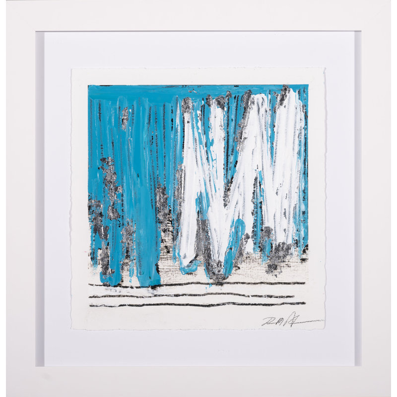 «Bahama» par Robert Robinson - Peinture encadrée sur papier