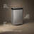 Reset 13 Gallon Kitchen Trash Can, Stainless Steel Hand Free Step Trash Can with Quiet-Close Lid-33344494