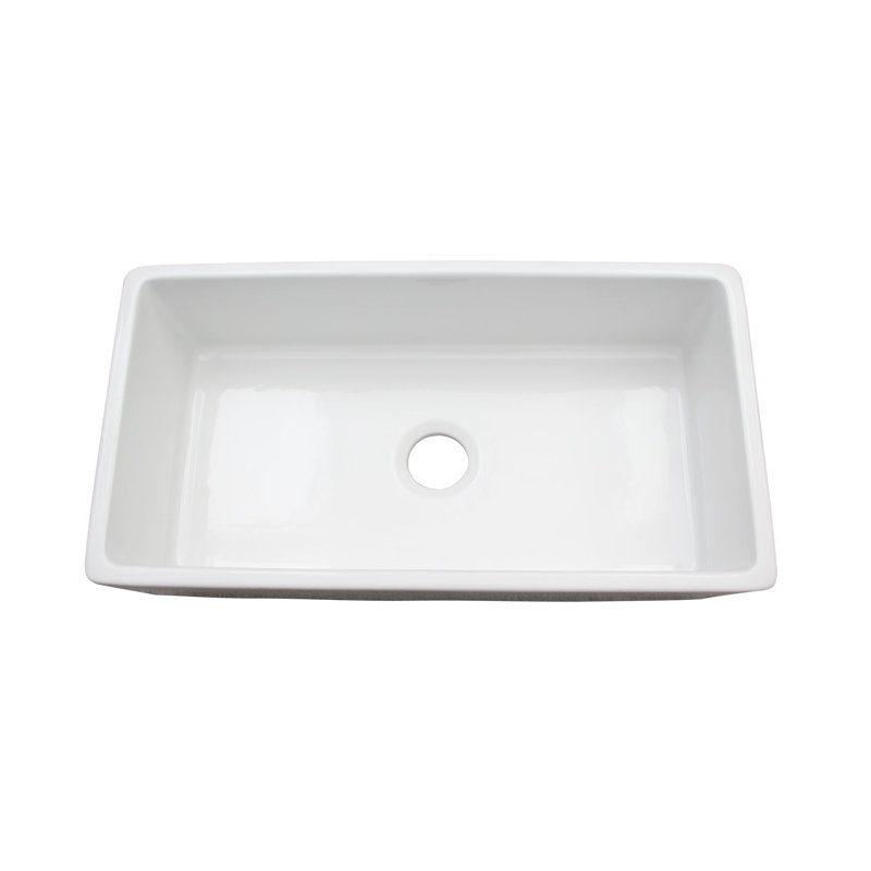 Hayley 36.12 " L Undermount Single Bowl Fireclay Kitchen Sink