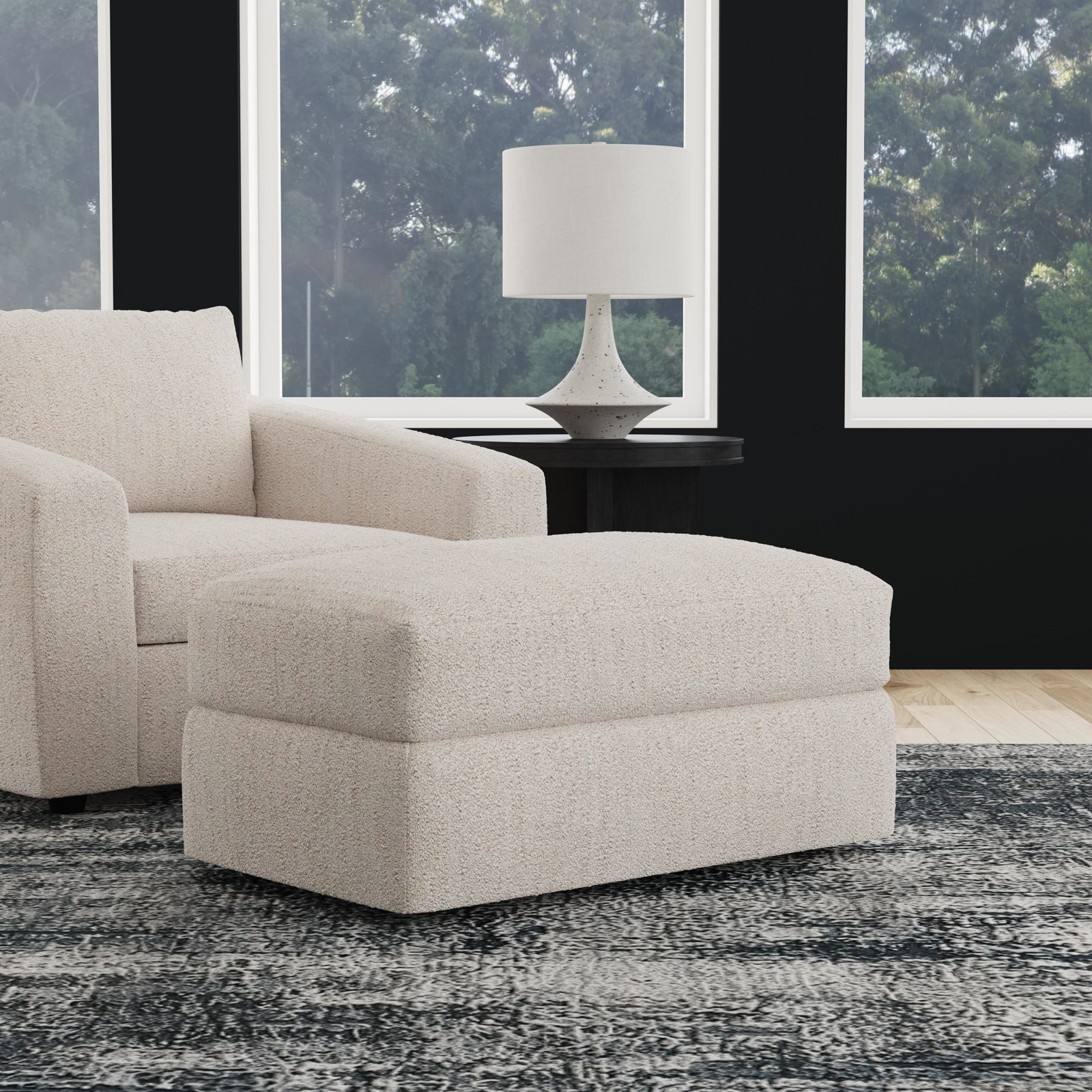 Knox Charisma Ottoman