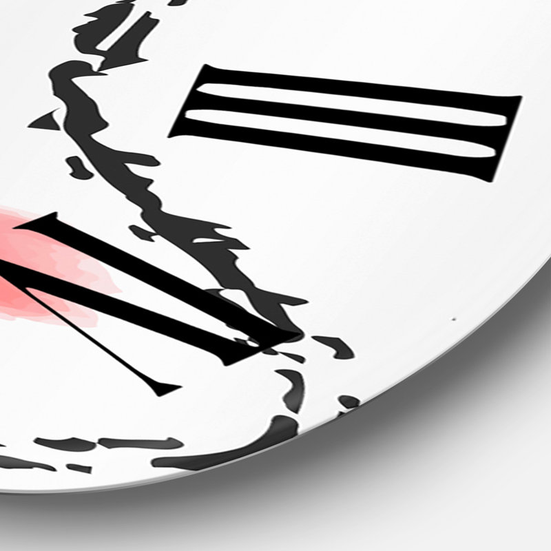 Horloge murale moderne, Surdimensionné