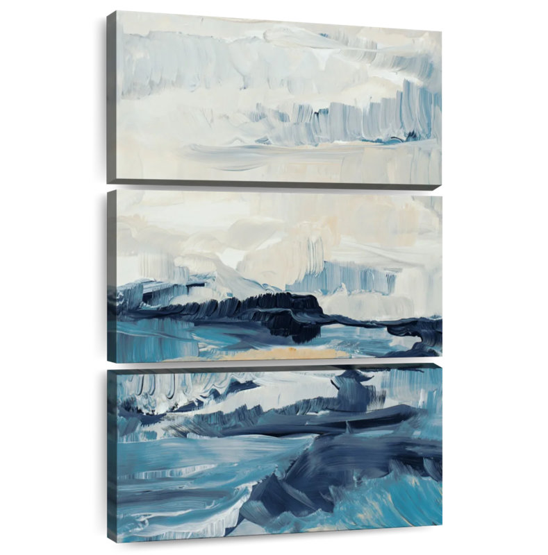 Avery, liberté de la mer bleue I, H 45 po x l 28 po