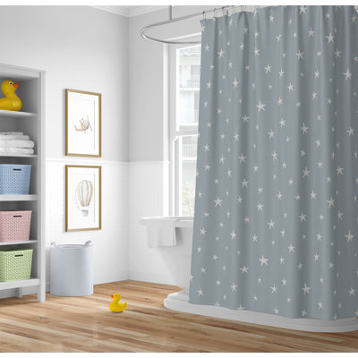 Tartan Block Ultra-Thin Lightweight Shower Curtain