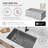 Undermount 33 inch Workstation Single Bowl Kitchen Sink with Dura-Tek finish and Accessories