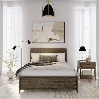 Aydin Solid Wood Platform Bed