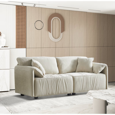 Bozko Upholstered 75.69'' Loveseat