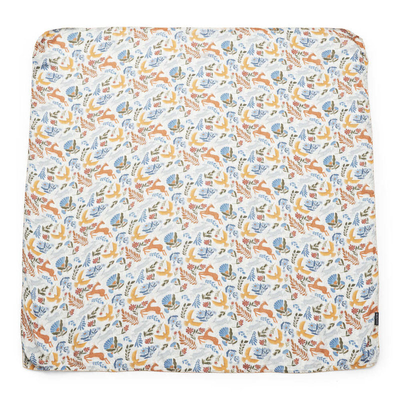 Dockatot Swaddle Set - Woodland/Deep Teal