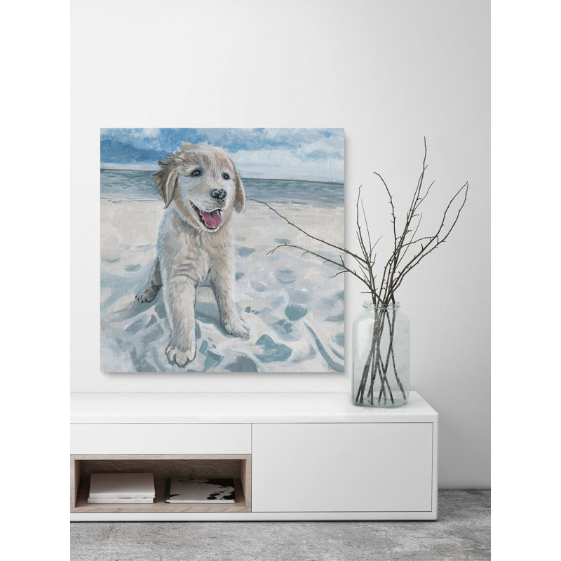 «Dog Haven» par Parvez Taj - reproduction imprimée, H 12 po x l 12 po x P 1,5 po