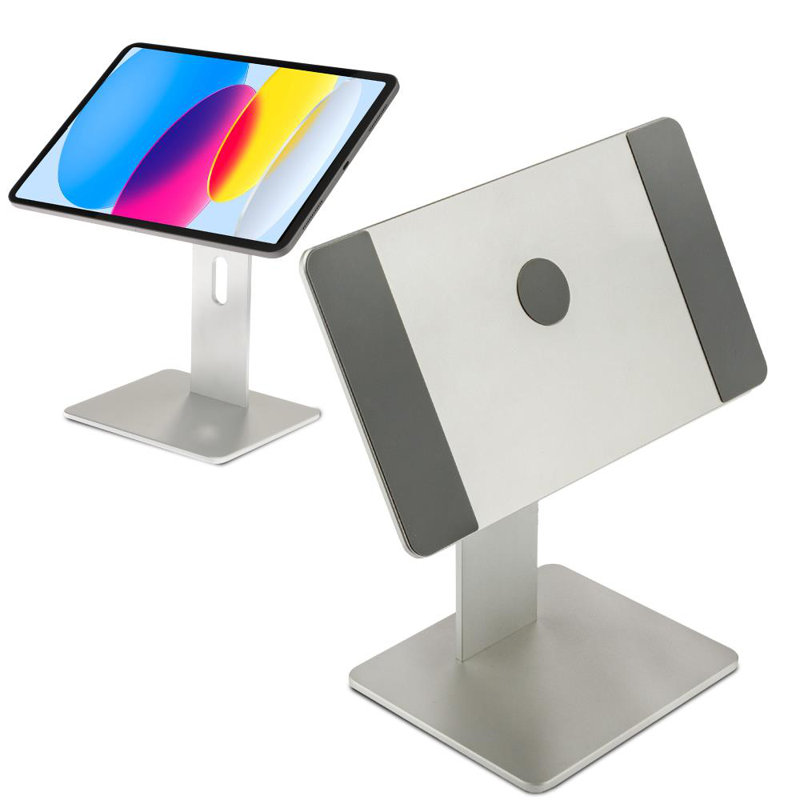 Support magnétique pour tablette - support pour iPad pour bureau, support de bureau compatible avec tablette de 4 à 12,9 po - rotation de 360 °, support pour iPad de 12,9 po (Gen 3 à 5), iPad de 12,9 po (Gen 4) par GABOR
