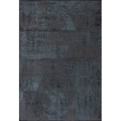 Rapture Blue/Gray Abstract Luxury Area Rug