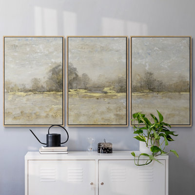 «Late Harvest II», reproduction sur toile 3 pièces