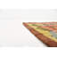 Tapis de zone en laine brun/beige/rouge/vert 3 pi 6 po x 5 pi 2 po one-of-kind-noué la main Doorfield