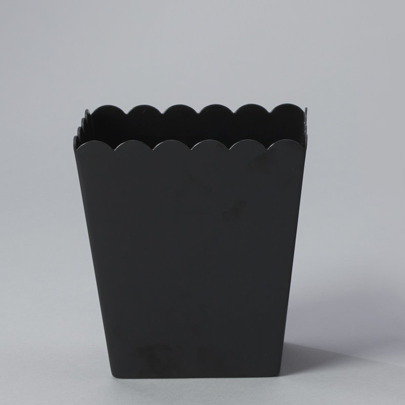 Decorative Box, 6" H x 5" W x 5" D, Black