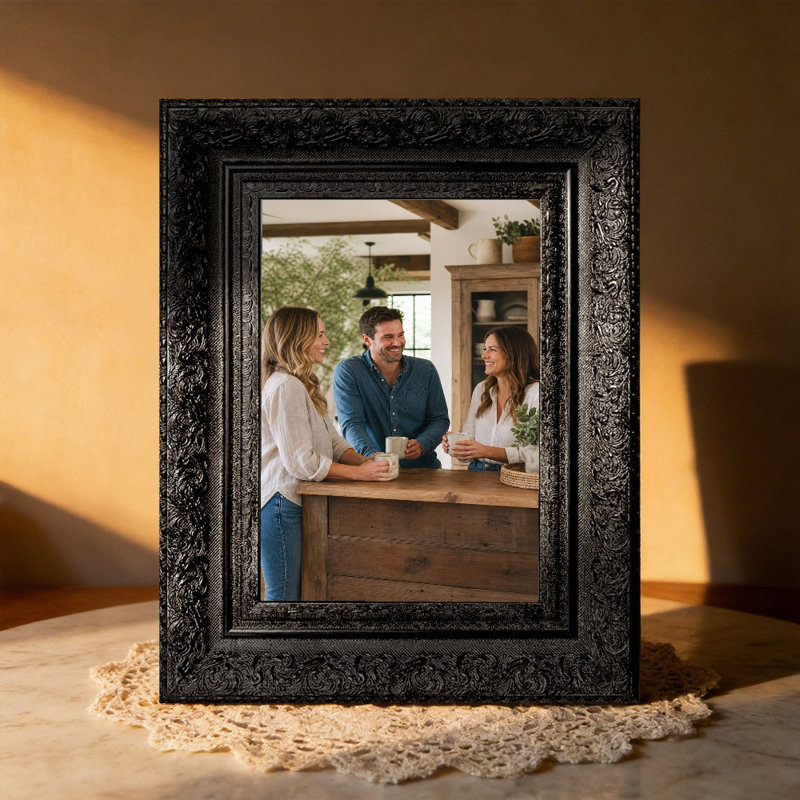 Cadre 3 pièces 11 "x 14" noir pour table, Noir, 3, L 11 po x H 14 po
