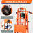 500 Lbs Capacity Material Lift Winch Stacker