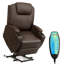 Fauteuil inclinable massant et chauffant-437678536