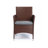 Albria Premium All-Weather Wicker 4 - Person Patio Conversation Set with Cushions-1217463524