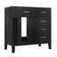 Meuble-lavabo 36 po avec comptoir en céramique et tiroirs 36 po-85210926