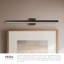 Vega 31-in Black dimmable LED Picture Light-1892233995-1892233994