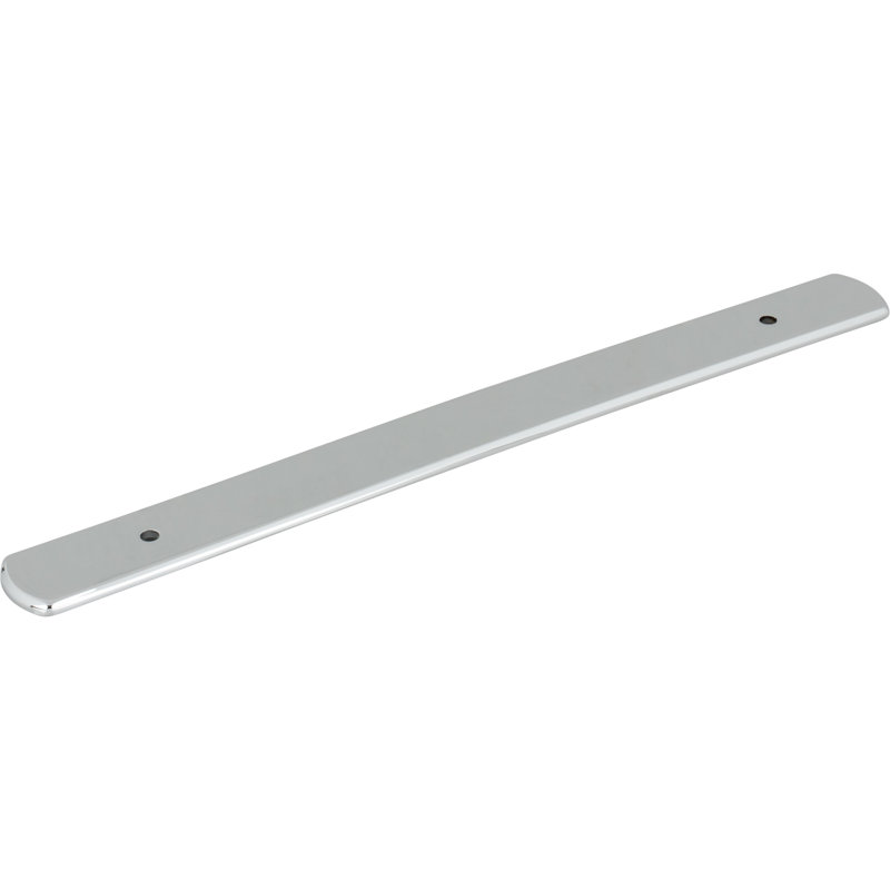Wescott Pull Backplate, Polished Chrome