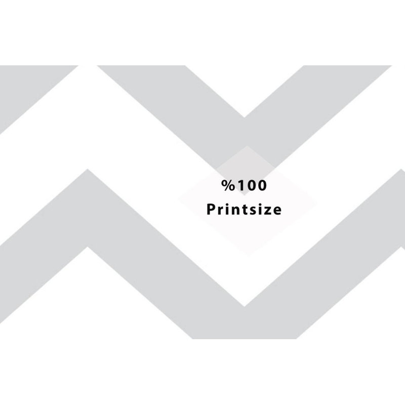 Modern Design Triangle Lines Minimalistic Design Removable Wallpaper, 9" L x 15" W