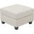Allinson Velvet Storage Ottoman, Single Seat Footstool Module For Sectional Modular Sofa-789595232